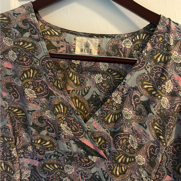 Blue Midi Dress - Picture 3 of 5